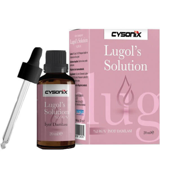  Cysonix Lugol Solution %5 20 ml - 1