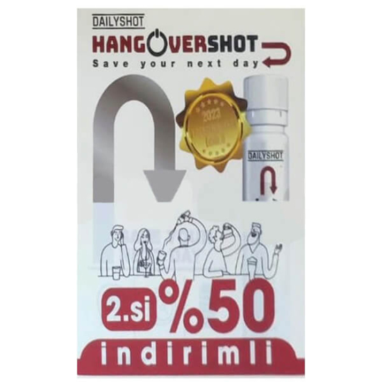  Dailyshot Hangovershot Save Your Next Day 25 ml x 8 Shot - 1