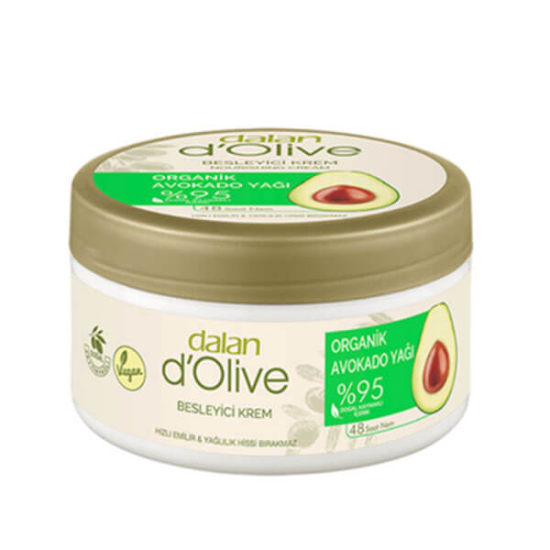  Dalan D'Olive Kavanoz Krem Avokado 250 ml - 1