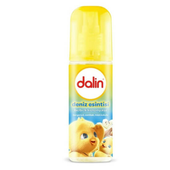 Dalin Bebek Kolonyası Deniz Esintisi 150 ml bebek kolonyası ferahlatıcı deniz esintisi kokusu kalıcı tazelik- 1
