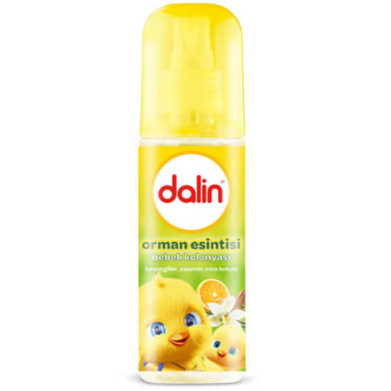 Dalin Bebek Kolonyası Orman Esintisi 150 ml bebeklere uygun nazik koku iris çiçeği vanilya portakal notaları- 1