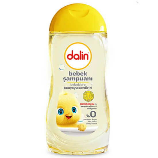 Dalin Bebek Şampuanı 200 ml hassas bakım, paraben SLS boya içermez, bebek saç ve saç derisini nazikçe temizler- 1