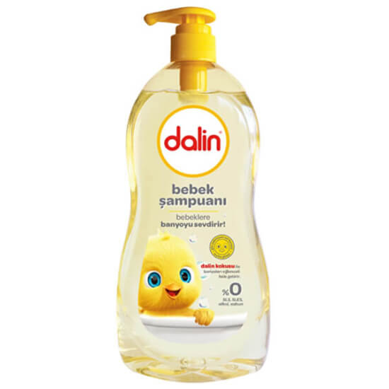 Dalin Bebek Şampuanı 700 ml hassas temizlik bebek saç ve cilt şampuanı paraben SLS boya içermez şişe- 1