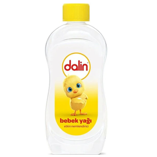 Dalin Bebek Yağı 300 ml hipoalerjenik boyasız bebek cilt bakım yağı kuru ciltler için nemlendirici - 1