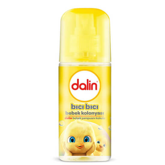 Dalin Bıcı Bıcı kolonyası 100 ml bebekler için ferah ve hafif bebeksi koku sağlayan pratik şişe ürün görseli- 1