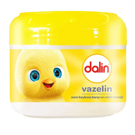 Dalin Vazelin 100 ml cilt koruyucu bakım, yumuşatıcı nem destekli bebek cildi için vazelin, pratik kavanoz- 1