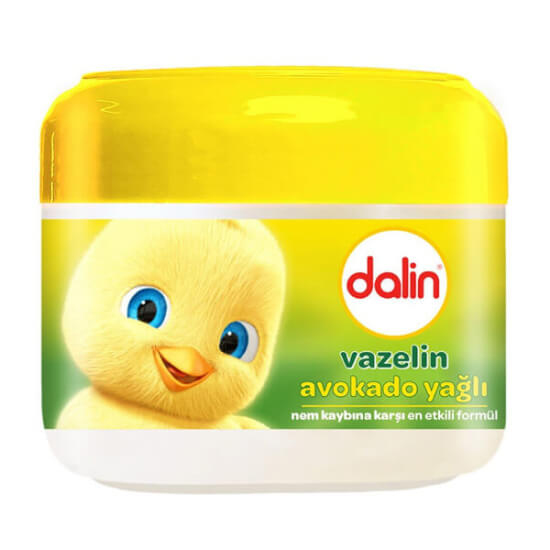 Dalin Vazelin Avokado Yağı 100 ml nemlendirici vazelin avokado badem zeytinyağı içerikli kuru cilt bakım kremi- 1