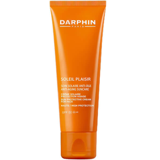 Darphin Soleil Plaisir Anti Aging Face SPF 50 yüz güneş kremi 50 ml, UVA UVB koruma, hyalüronik asit, E vitamini- 1