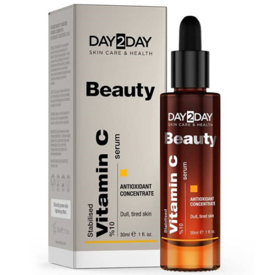  Day2Day Beauty Stabilised Vitamin C %10 Serum 30 ml - 1
