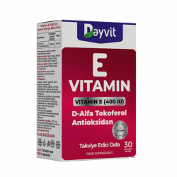 Dayvit E Vit 400 UI 30 Kapsül - Dayvit