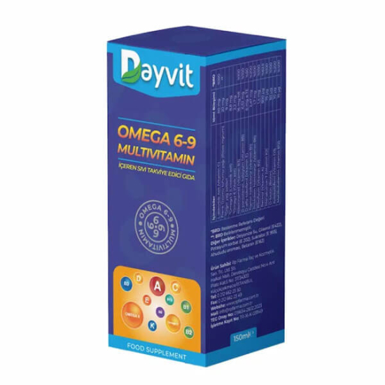 Dayvit Omega 6-9 Kids Multivitamin Şurup 150 ml