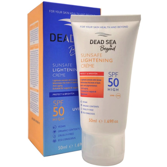Dead Sea Beyond Sunsafe Lightenin Creme SPF50 50 ML - 1