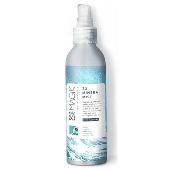 Dead Sea Spa Magik 21 Mineral Mist 150 ml yüz vücut spreyi Ölü Deniz tuzu 21 mineral harmonize su vegan ferahlatır- 1