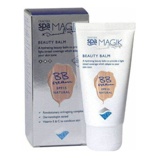 Dead Sea Spa Magik BB krem SPF 15 15 ml C ve E vitamini hyaluronik asit içeren nemlendirici fondöten etkili- 1