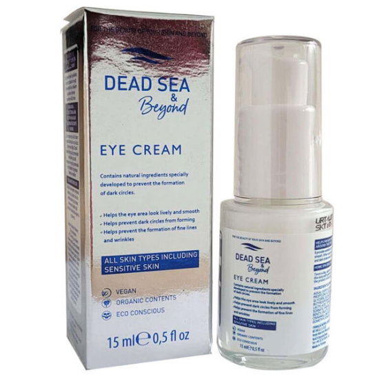 Dead Sea Spa Magik Beyond Eye Cream 15 ml göz çevresi kremi, kırışıklık ve koyu halka karşıtı bakım, pürüzsüz görünüm- 1