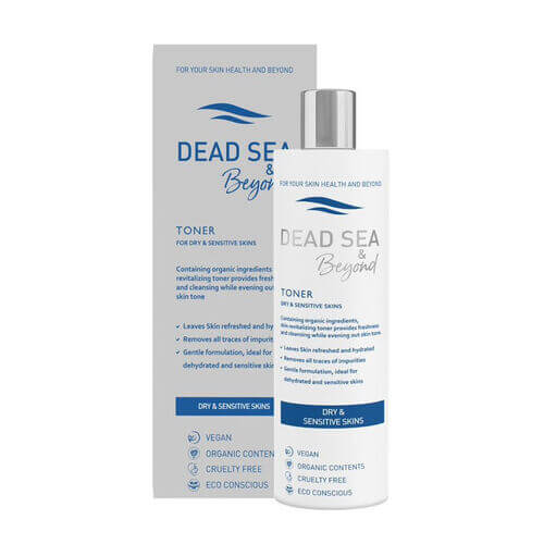 Dead Sea Spa Magik Beyond hassas cilt tonik 200 ml, aloe vera, gül suyu, lavanta ve at kestanesi içeren yüz toniği- 1