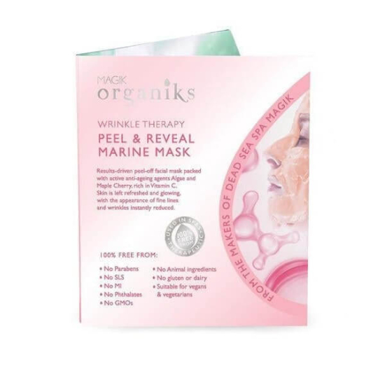Dead Sea Spa Magik Peel Reveal Marine Maske 30 g peeling etkili anti-aging maske doğal yosun ekstresi C vitamini- 1