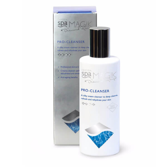 Dead Sea Spa Magik Pro Cleanser 260 ml yüz temizleyici papatya allantoin ve marshmallow özleri hassas ciltlere uygun- 1