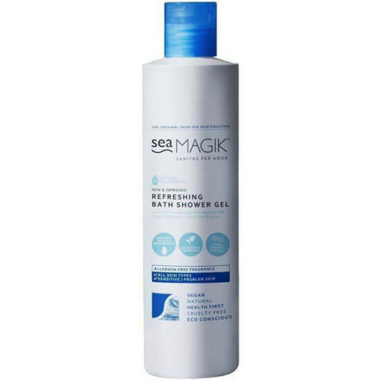 Dead Sea Spa Magik Refreshing Bath Shower Gel 300 ml duş jeli, banyo ve duş kullanımı, nemlendirici ferahlatıcı bakım- 1