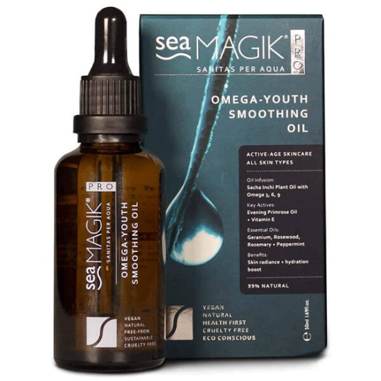 Dead Sea Spa Omega Youth Smoothing Serum 50 ml Omega 3 6 9 yüz serumu hızlı emilim ince çizgi kırışıklık karşıtı- 1