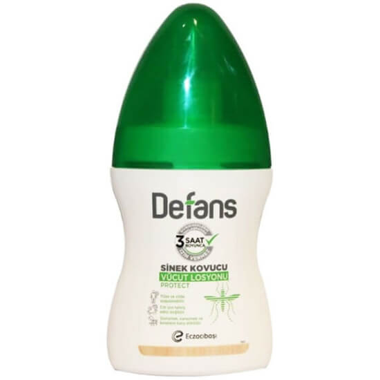 Defans Sinek Kovucu Vücut Losyonu 100 ml şişe, kozmetik dış kullanım, sivrisinek ve sinek kovucu vücut losyonu- 1
