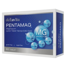 Dellavita Pentamag 5 Magnezyum Kompleks 60 Tablet - Dellavita 