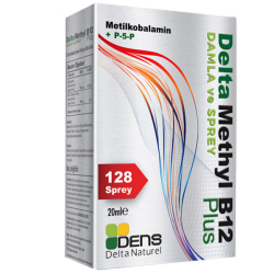 Delta Naturel - Delta Methyl B12 Plus Spray ve Damla 20 ML Delta Naturel - Delta Methyl B12 Plus Spray ve Damla 20 ML