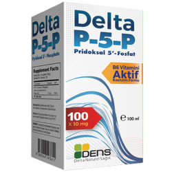 Delta Naturel - Delta P-5-P Vitamin B6 100 ML Delta Naturel - Delta P-5-P Vitamin B6 100 ML