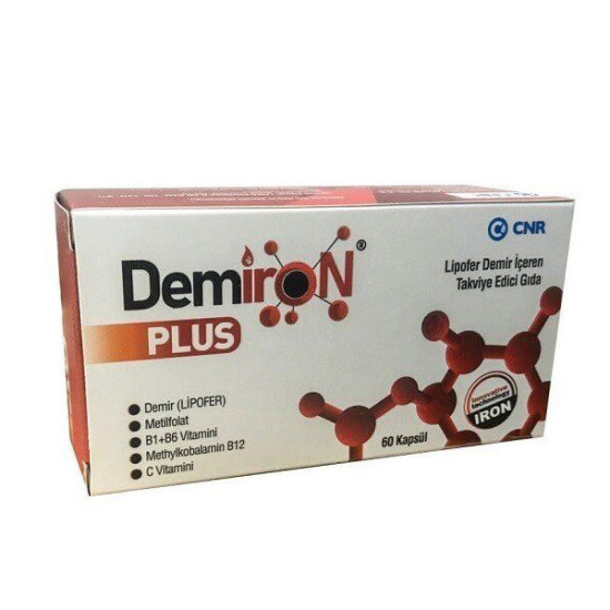  Demiron Plus 60 Kapsül - 1