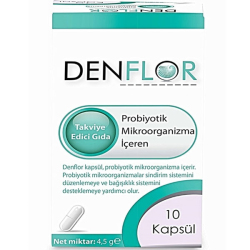 Denflor Probiyotik 10 Kapsül - Thumbnail