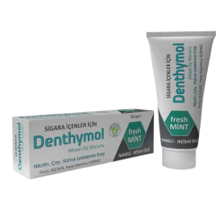 Denthymol Bitkisel Sigara İçenler İçin Diş Macunu 75 ml - Denthymol