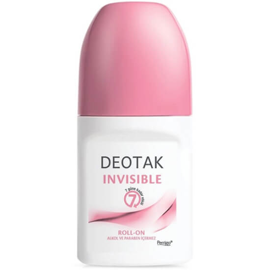 Deotak Roll On Deodorant Invisible For Women 35 ml kadın roll-on deodorant görünmez leke bırakmayan kompakt şişe- 1