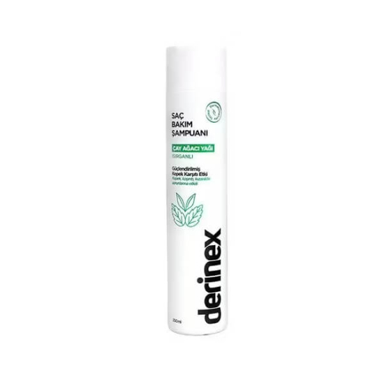  Derinex Çay Ağacı Yağı Isırganlı Kepeğe Karşı Saç Bakım Şampuanı 250 ml - 1