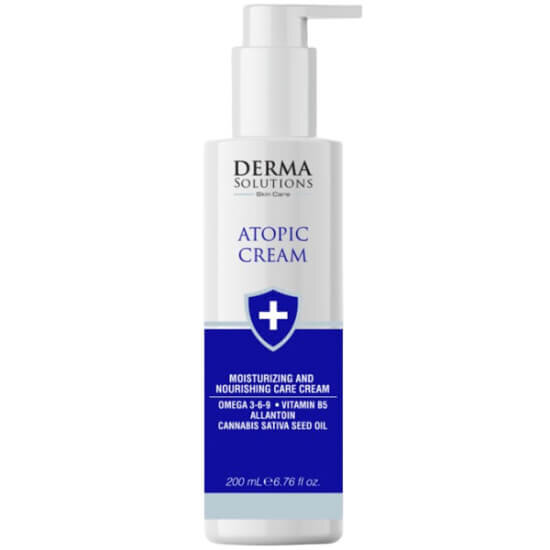 Derma Solutions Atopic Cream 200 ml atopik ciltler için nem destekli pürüzsüzleştirici ve rahatlatıcı etkili gündüz kremi- 1