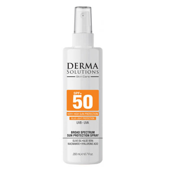 Derma Solutions Very High Sun Sprey 200 ml yeni nesil yüksek koruma güneş spreyi pratik sprey form- 1