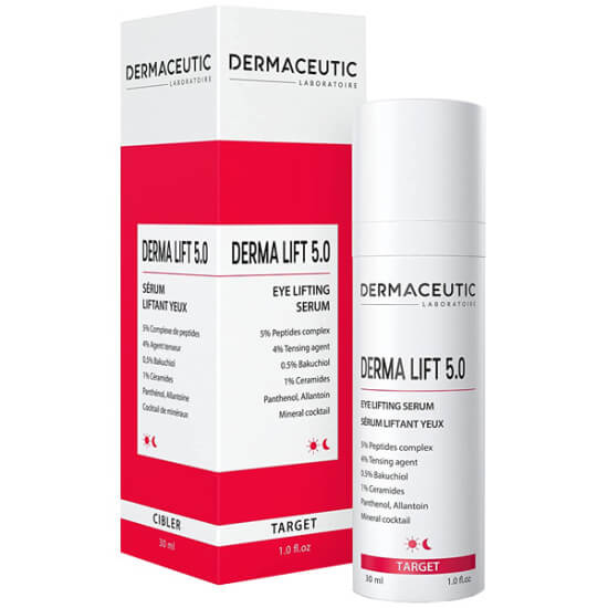 Dermaceutic Derma Lift 5.0 göz çevresi serumu 30 ml, hassas cilt için nemlendirici yatıştırıcı ferahlatıcı bakım- 1