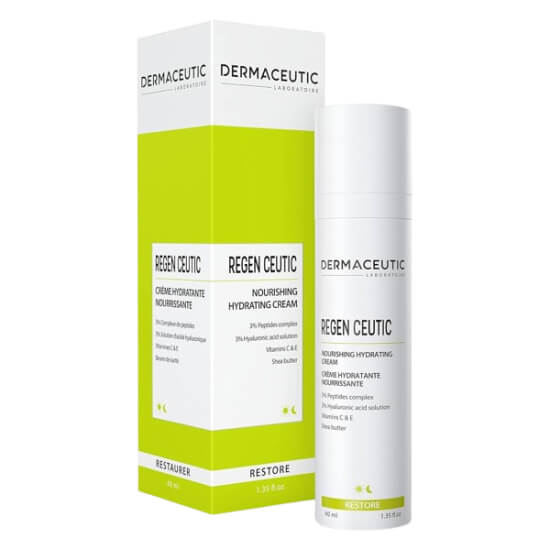 Dermaceutic Regen Ceutic 40 ml cilt yenileyici nemlendirici krem, tahriş ve kızarıklığı yatıştırmaya yardımcı, paraben ve koku içermez- 1