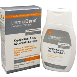 Dermaderm - Dermaderm Formula HD-77 Kepeklenmeye Karşı Etkili Şampuan 300 ML Dermaderm - Dermaderm Formula HD-77 Kepeklenmeye Karşı Etkili Şampuan 300 ML