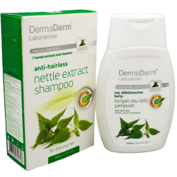 Dermaderm Isırgan Otu Şampuanı 300 ML Dökülme Önleyici Şampuan - Thumbnail