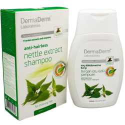 Dermaderm - Dermaderm Isırgan Otu Şampuanı 300 ML Dökülme Önleyici Şampuan Dermaderm - Dermaderm Isırgan Otu Şampuanı 300 ML Dökülme Önleyici Şampuan