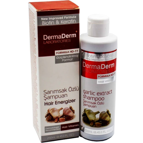 Dermaderm Sarımsak Özlü Şampuan 250 ML Dökülme Karşıtı - 1
