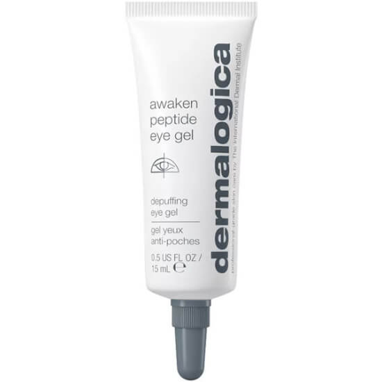 Dermalogica Awaken Peptide Eye Gel 15 ml göz jeli, kafein tetrapeptid biberiye özü, şişkinlik ve ince çizgi bakımı- 1