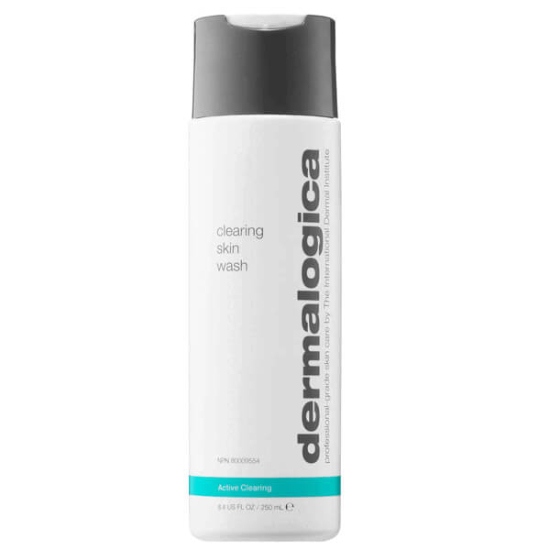 Dermalogica Clearing Skin Wash 250 ml köpük temizleyici, salisilik asit mentol çay ağacı nane okaliptüs özlü- 1