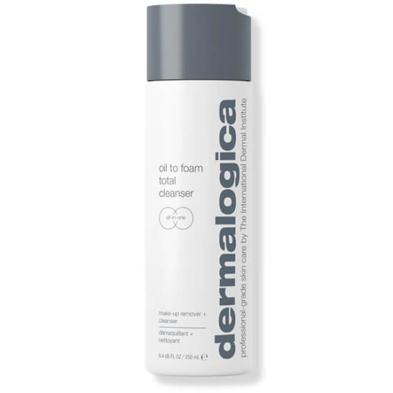 Dermalogica Oil To Foam Total Cleanser 250 ml yağdan köpüğe dönüşen yüz temizleyici makyaj ve kir arındırıcı- 1