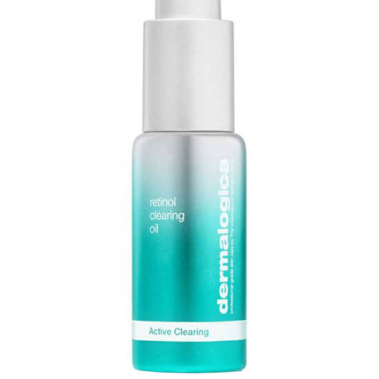 Dermalogica Retinol Clearing Oil 30 ml gece bakım yağı, retinol ve salisilik asit, argan kuşburnu ve jojoba yağları- 1
