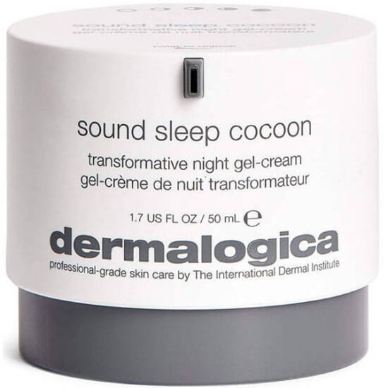 Dermalogica Sound Sleep Cocoon 50 ml gece jel-krem, demirhindi tohumu özü ve Fransız lavanta yağı içeren nemlendirici- 1