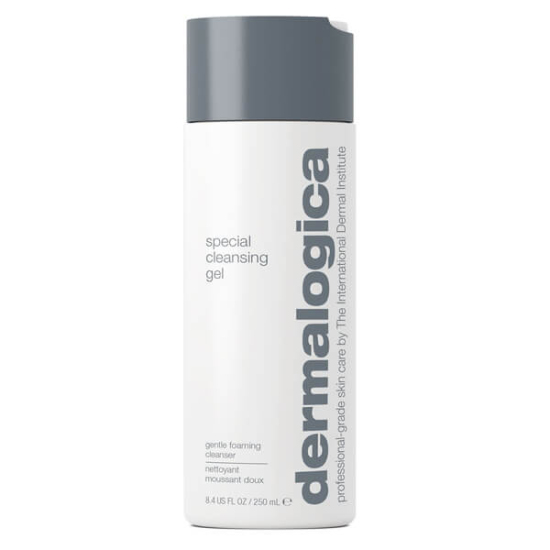 Dermalogica Special Cleansing Gel 250 ml sabun içermeyen köpüren yüz temizleme jeli, oğul otu ve lavanta özlü ferahlatıcı- 1