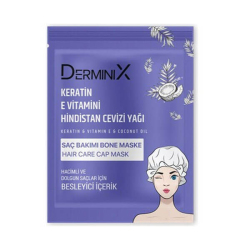 Derminix Saç Bakımı Bone Maske E Vitamini Hindistan Cevizi Yağı 50 gr - Derminix