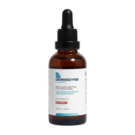  Dermodyne Clean Red Formula Canlandırıcı ve Gözenek Sıkılaştırıcı Kırmızı Serum 50 ml - 1