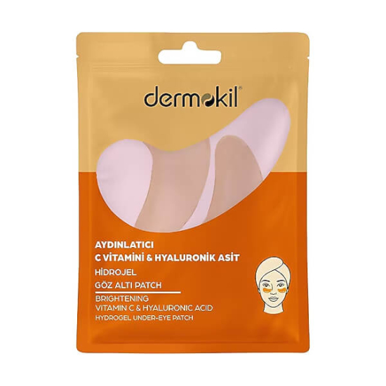  Dermokil Aydınlatıcı C Vitamini ve Hyaluronik Asit Hidrojel Göz Altı Patch 7 gr - 1